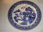 vintage barker bros england blue willow grill dinner pate 3