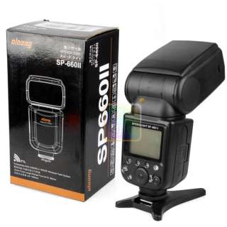   660 SP660 Flash Speedlight for All SLR/DSLR Camera Nikon Canon Pentax