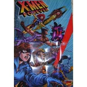  X Men Forever Large Poster Marvel 70 Years 2009 
