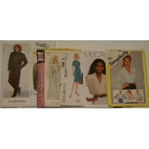  Assorted Womens Dress/Blouse Patterns: Everything Else