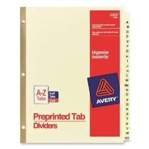  Avery Laminated Tab Divider,25 x Tab Printed A to Z   25 Tab(s)/Set 