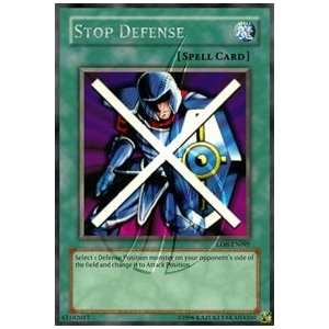 2002 Legend of Blue Eyes White Dragon Unlimited LOB 95 Stop Defense (R 