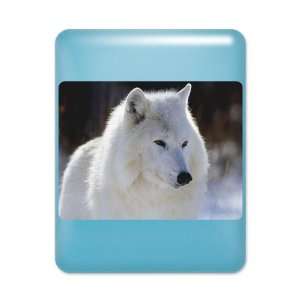  iPad Case Light Blue Arctic White Wolf 