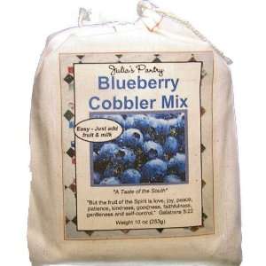 Blueberry Cobbler Mix, 9oz Cloth Bag Free USA Shipping  