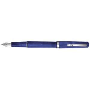   Omas Arte Italiana Cruise Fountain Pen (Blue Medium): Office Products