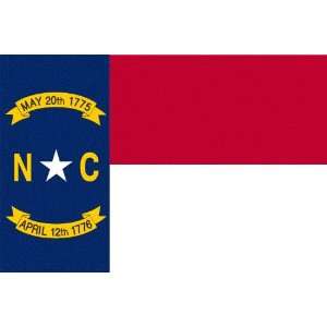  North Carolina Flag Sheet of 21 Personalised Glossy 