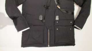 F32 Italy TOP QUALITY Fur Down Coat Jacket Cappotto L/Brown XL/Black 