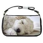 Bichon Frise Dog Puppy Puppies #10 Shoulder Clutch Bag