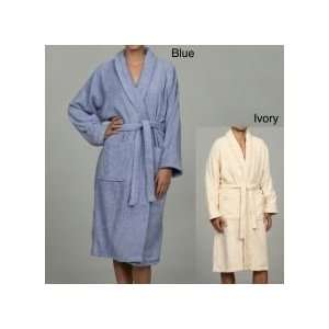  Egyptian Cotton Terry Bath Robe Large,Color Pink