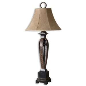  Uttermost 40.5 Inch Caballo Lamp In Metal Straps Finished 