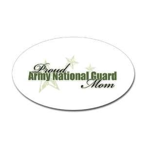  National Guard Mom Army Oval Sticker by  Arts 