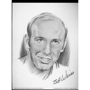  1974 Bob Weiss Chicago Bulls Lithograph: Sports & Outdoors