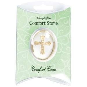  Angelstar 1 1/2 Inch Angel Worry Stone, Comfort Cross 
