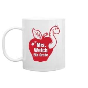    The Teachers Mug: Custom 11oz Plastic Coffee Mug: Home & Kitchen