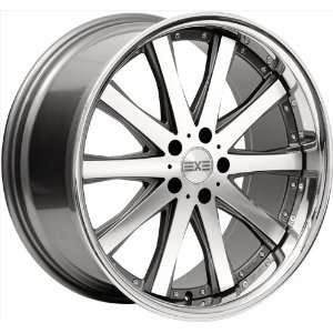 19x9.5 EXE Tenfold (Polished Face w/ Graphite Accents & Chrome Lip 