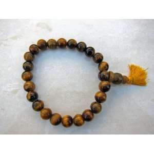  Courage and Confidence   Tiger Eye Bracelet with 24 Beads 
