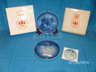 Bing Grondall Royal Copenhagen Plates Jule After  
