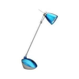   DESK LAMP, SILVER/AMBER, TYPE JC 35W by Lite Source: Home Improvement