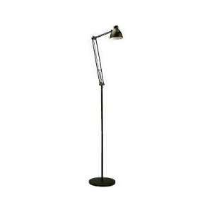   FLOOR LAMP, BLK TYPE JC/G4 50W by Lite Source