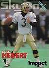 BOBBY HEBERT AUTO SIGNATURE 1993 SKYBOX SAINTS FALCONS NO COA  