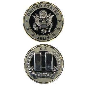  US Army Captain O 3 Challenge Coin: Everything Else