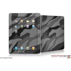  iPad Skin   Camouflage Gray   fits Apple iPad by 