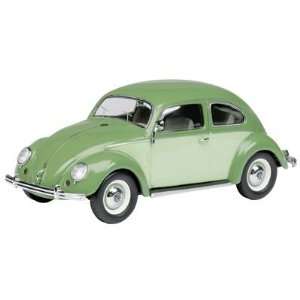   Diecast Collectible   VW Beetle w/ split window green: Toys & Games