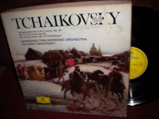 TchaikovskySymphonies Nos. 4, 5 and 6 4 LP Boxed set  