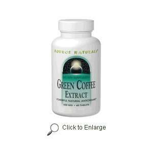 Green Coffee Extract 500 mg 30 Tablets by Source Naturals