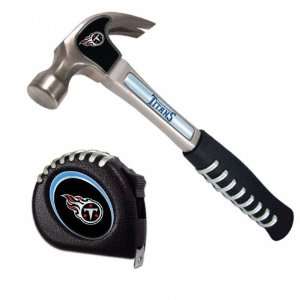   Titans Pro Grip Tape Measure and Hammer Set: Sports & Outdoors