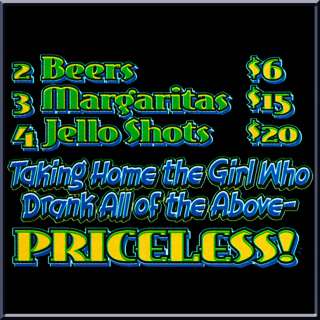 Beer Margarita Jello Shot Girls Shirts S XL,2X,3X,4X,5X  