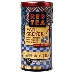 The Republic of Tea, Earl Greyer Red Tea, 36 Count  