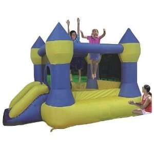  Deluxe Castle Bounce House w/slide: Toys & Games