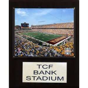    NCAA Football TCF Bank Stadium Stadium Plaque: Sports & Outdoors