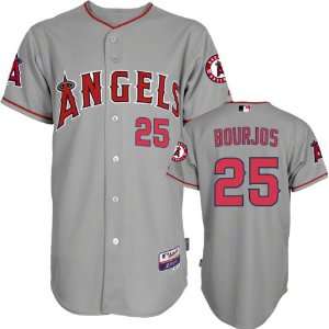 Peter Bourjos Jersey: Adult Majestic Road Grey Authentic Cool Baseâ 