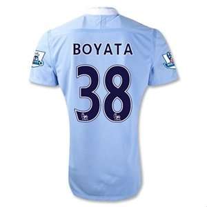   Manchester City 11/12 BOYATA Home Soccer Jersey: Sports & Outdoors