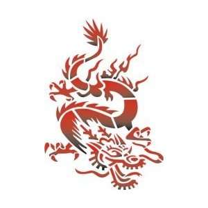  Tattoo Stencil   Dragon   #L303