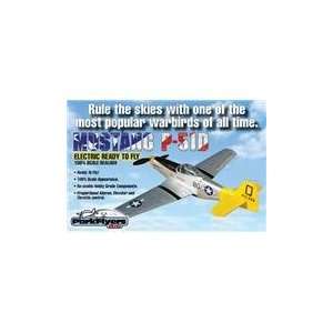    P 51 Mustang Ready To Fly RC Airplane   4 Channel Toys & Games