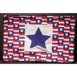   Americana Stars Stripes Tapestry Pillow Cover 