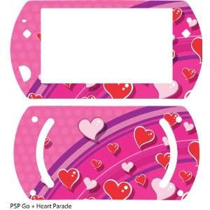  Heart Parade Design Protective Skin for Sony PSP Go Electronics