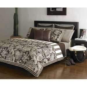  Michael Kors Taos 4 Piece Comforter Set King Size: Home 