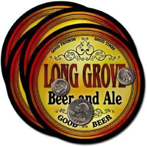  Long Grove, IA Beer & Ale Coasters   4pk 