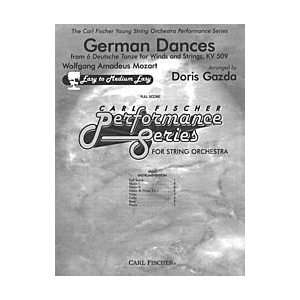  German Dances from 6 Deutsche Tanze for Winds and 