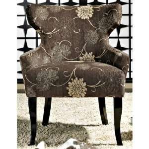    S129 CH Bayview Fabric Lounge Chair in Mocha/Tan LI 