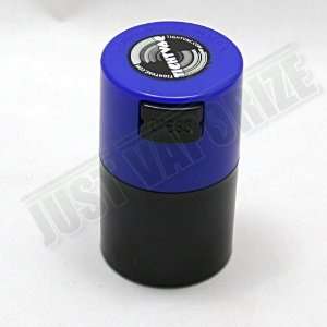  Herbal Stash Case Vacuum Sealed Mini Jar Container (BLUE 