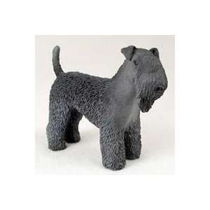  Kerry Blue Terrier Dog Figurine: Home & Kitchen