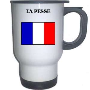  France   LA PESSE White Stainless Steel Mug Everything 