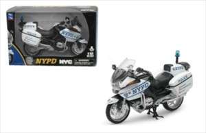BMW R1200RT P NYPD BIKE POLICE MOTORCYCLE 1/12 DIECAST  