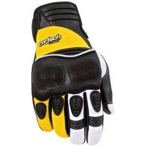  Tour Master HDX Gloves   X Small/Yellow Automotive