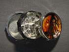 BOB MARLEY WITH JOINT PORTRAIT 3 GLASS ASHTRAY NEW items in Great 